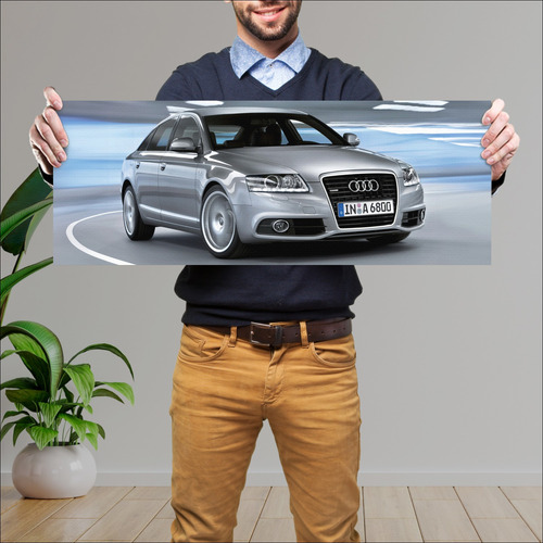 Cuadro 30x80cm Auto 2008 Audi A6 Sedan S Line 28 363