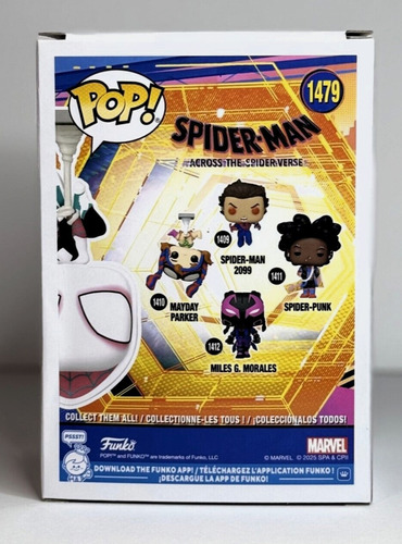 Funko Pop Spider-gwen #1479 Entertainment Across Spiderverse
