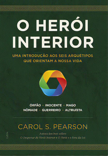 O Herói Interior: Uma Introdução Aos Seis Arquétipos Que Orientam A Nossa Vida, De Pearson S.. Editora Cultrix, Capa Mole Em Português, 2023