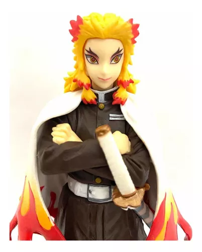 Action Figure Demon Slayer - Rengoku (Hashira do Fogo) Anime