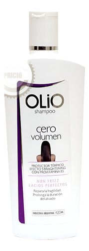 Shampoo Anna De Sanctis Cero Volumen 420 Ml