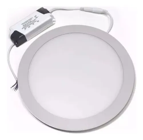 Panel Led 12w Incrustar Luz Blanca 6500k 16cm