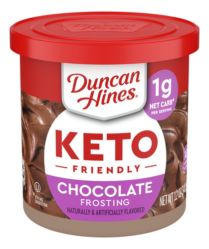 Duncan Hines Keto Betun De Chocolate 12 Oz (2 Pz)