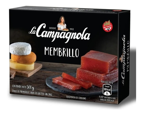 Dulce De Membrillo La Campagnola Estuche X 500 G