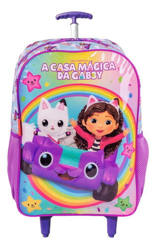 Mochila De Carrinho Infantil Sestini Gabby Rainbows Cor Colorido