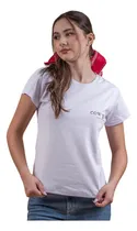 Comprar Camiseta Branca Básica Country C\u002F Escrita Country Nas Costas