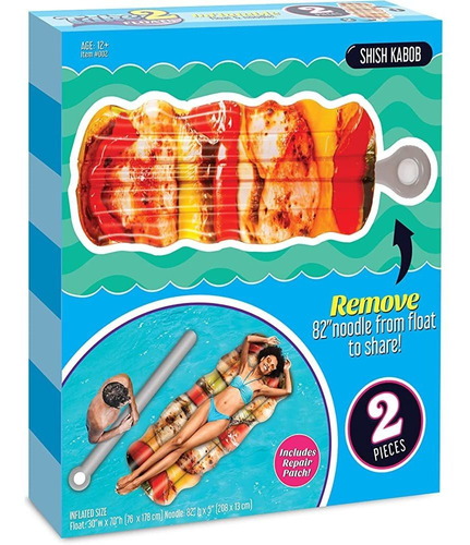 Chicken Shish Kebab Float And Noodle - Pool Float Tube, Bals