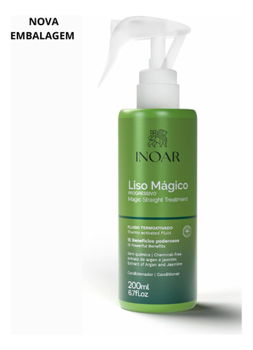 Inoar Cicatrifios Loiro Perfeito Sh+cd800+liso Mágico 200ml