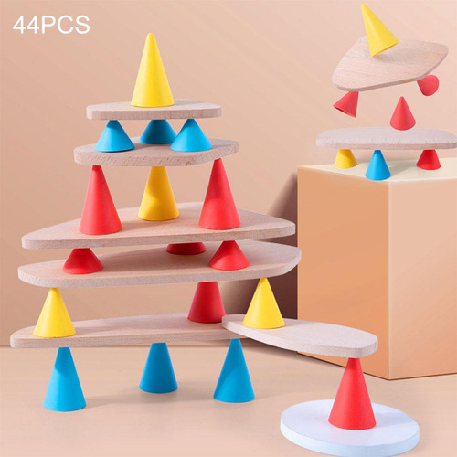44pcs Stacker Game Juego De Apilamiento Para Niños, Niñas