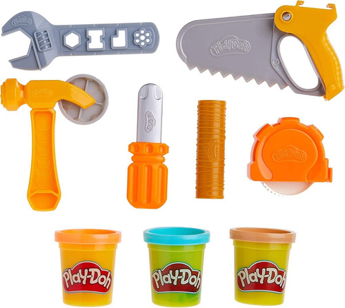 Imagen 3 de 5 de Play Doh Herramientas Divertidas Juguete Original Hasbro