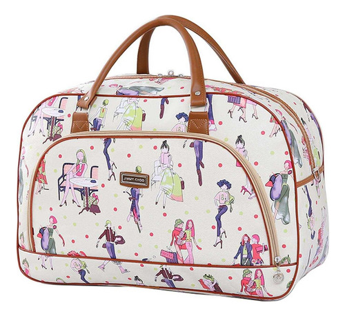 1 Duffel Oversized Tote Weekender De Rayas De Las Señoras