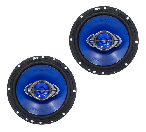 Kit Alto Falante Hurricane 6 Polegadas 65w Rms