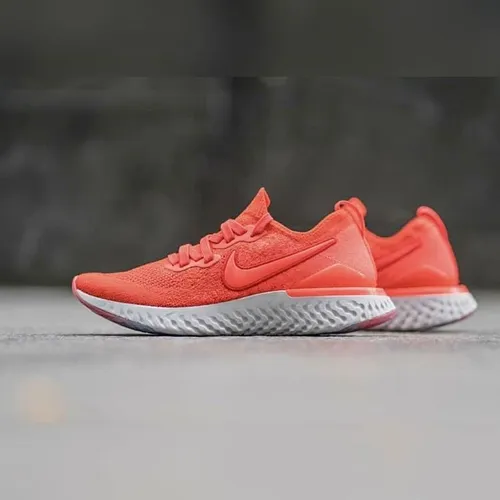 Nike epic react flyknit 2 clearance naranja