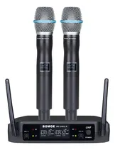 Comprar Bomge Uhf Metal Dual Handheld Micrófonos Y Sistemas Inalámbr