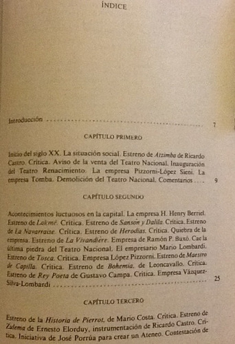 La Tradición Operística En México 1900-1911 Francisco Pulido (Usado)