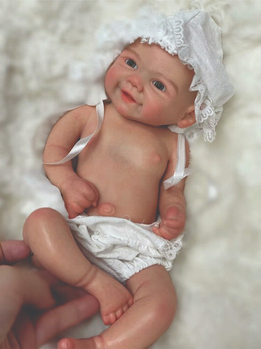 Bebe 35cm Muñeca Reborn Realista 2025 Collections Silicona