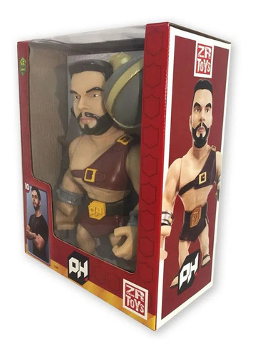 Imagem 2 de 3 de Boneco Youtuber Clash Royale Bruno Play Hard Zr Toys C3057
