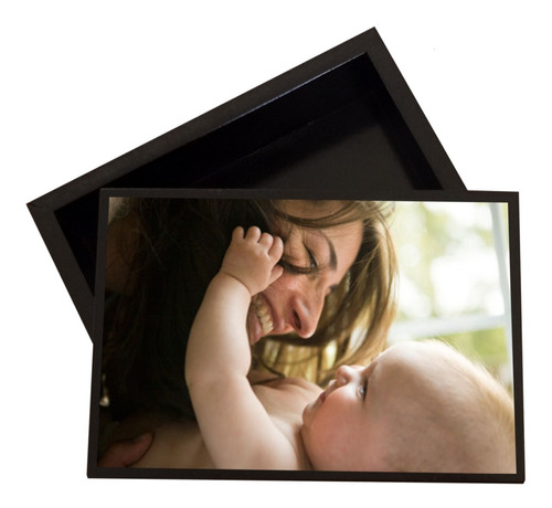 Caja O Alhajero Con Tu Foto - Regalo Día De La Madre - Mujer