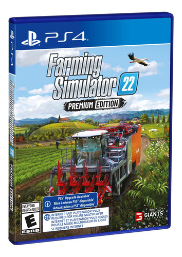 Farming Simulator 22 Premium Edition  Ps4 Físico Sellado 