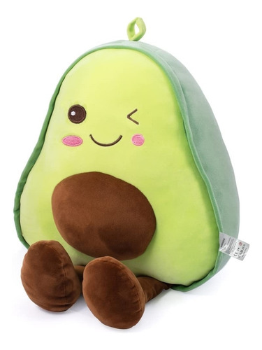 Peluche Suave De Aguacate Con Forma Aguacate Fruta Kawaii