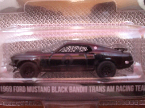 Greenlight Black Bandit S19 1969 Ford Mustang Trans Am 