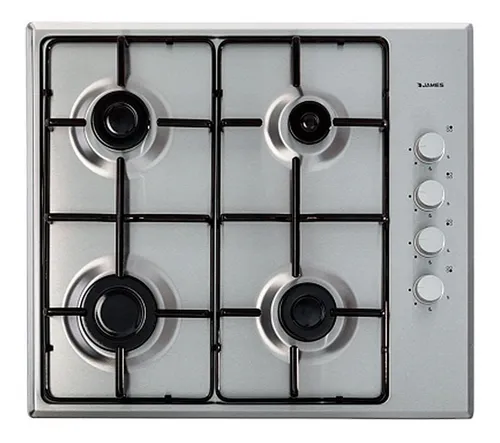 comprar Anafe De Empotrar A Gas James 4h Ag Inox Ehogar