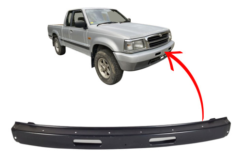 Parachoque Dianteiro Preto Mazda B2500 1997 1998 1999 2000