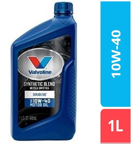 Aceite Valvoline  10w40 Semi Sintetico 1l