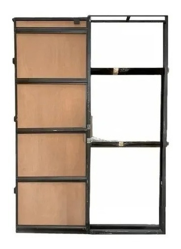 Puerta Corrediza De Embutir Cedro 60 Cm X 2 Mts Para Durlock