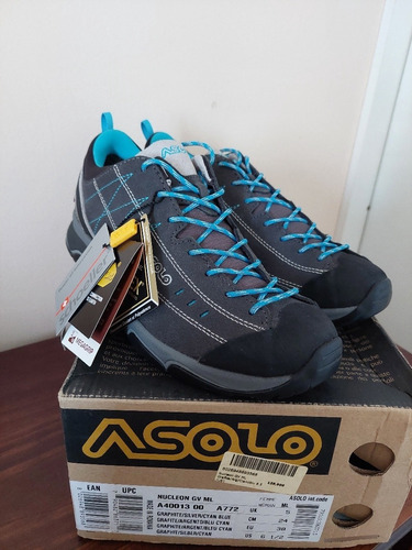 Zapatillas Asolo Nucleon Gore-tex Y Planta Vibram 