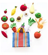 Comprar Juego Mix Frutas Y Verduras Infantil Comida Cocina Tela 