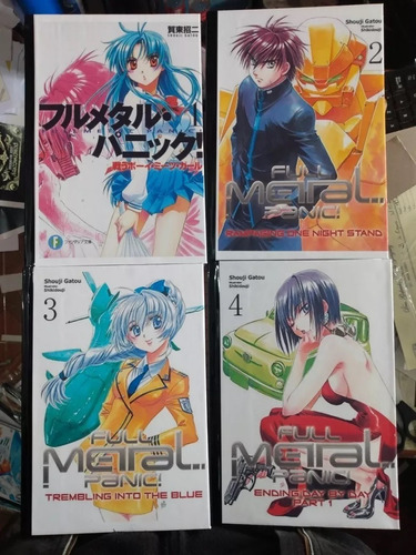 Libro Novela Ligera Full Metal Panic Español Pasta Dura