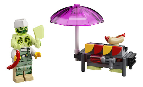 Juguete Lego Hidden Side Chef Enzo's Haunted Hotdogs 30463