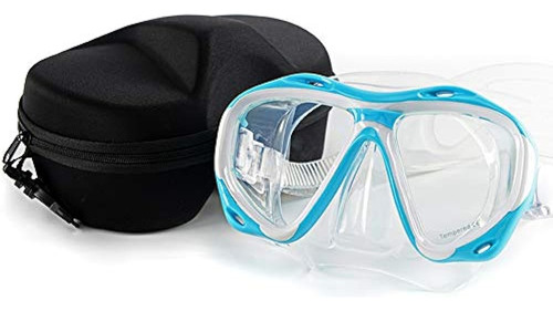 Máscara De Natación Gafas Protección Uv Antivaho Y Antifugas