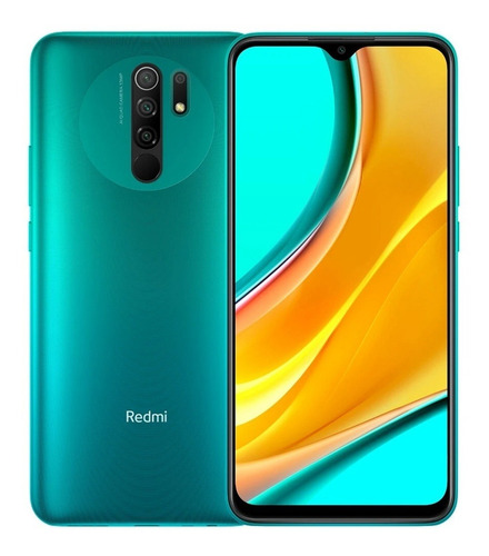 Xiaomi Redmi 9 Dual SIM 64 GB ocean green 4 GB RAM