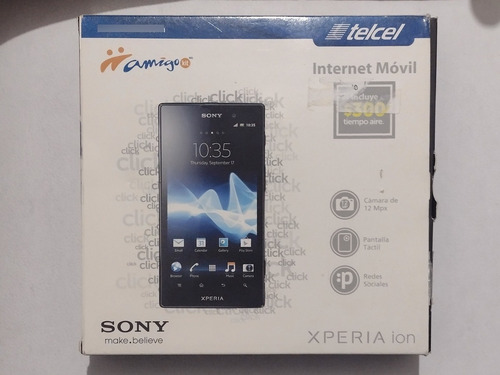 Caja Y Manuales Para Xperia Ion Lt28 (Usado)