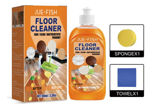 Limpiador De Pisos M Floor Clean 5001 Para Múltiples Superfi