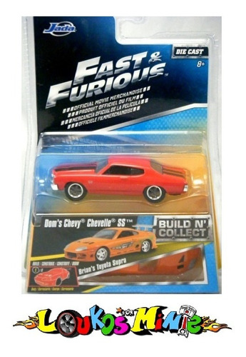 Jada Fast Furious Velozes Furiosos Dom´s Chevy Chevelle Ss