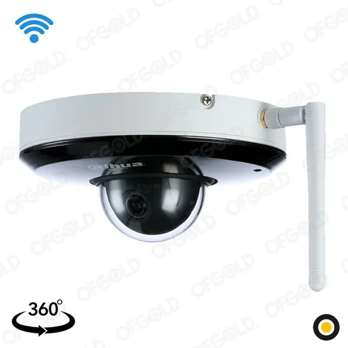 Domo Ptz Ip Wifi Dahua Starlight 4mp H.265+ Wdr, Ivs Smd+ 4x