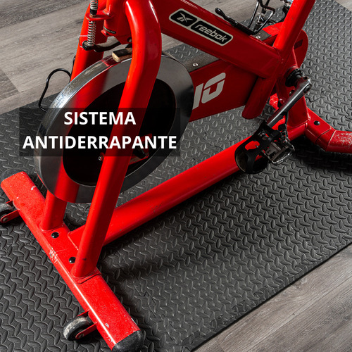 Tapete Gimnasio Armable Cubre 2 M2 8 Pzs 50 X 50 Ejercicio