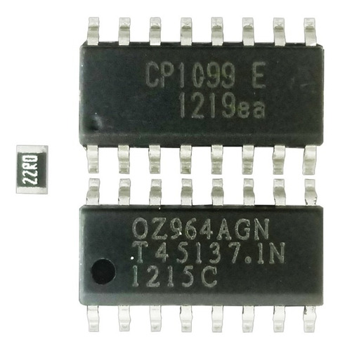 Oz964agn + Cp1099e + Resistencia Smd. Combo Tv 26 Pulgadas