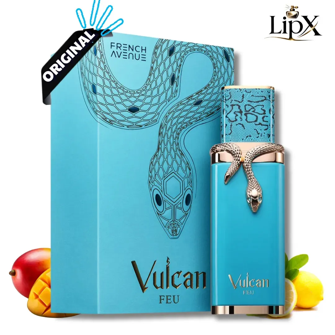 Perfume Arabe Vulcan Feu Citrico Frutado Edp 100ml