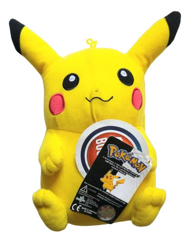 Pikachu Pokémon #25 Figura Plustoy Dave & Buster's Original