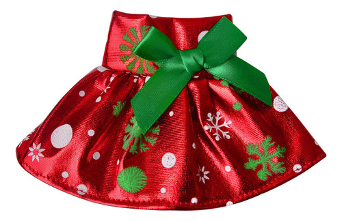 Nuevo 4 Hermosas Faldas For Muñecas Navideñas A Escala