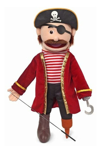 Marioneta Pirata De 25 Pulgadas, Cuerpo Completo