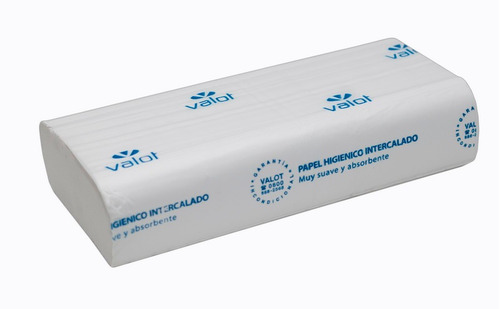 Imagen 2 de 4 de Papel Higienico Blanco Premi 4000h 20 X 24 Caja X 10pq Valot