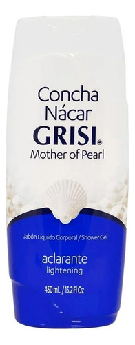 2 Pza Jabón Líquido Corporal Grisi Concha Nácar Aclarante 45