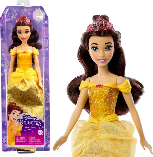 Muñeca Moderna Mattel Disney Princess Belle, Aspecto Brillan