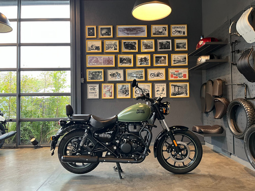 Royal Enfield Meteor 350 Fireball Matt Green Usada