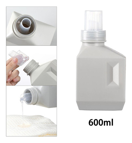 Botella De Lavandería Recargable De Gran Capacidad Para